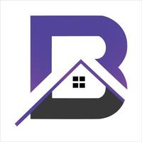 diseño de logotipo de bienes raíces vector