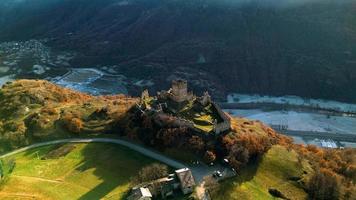 The Cly castle Aosta valley video