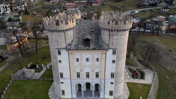 The castle of Aymavilles Aosta Valley