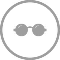 Beautiful Glasses Glyph Vector Icon