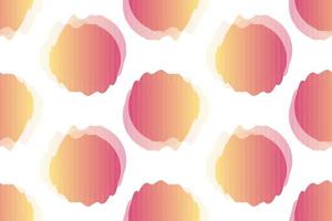 Gradient energy and vibrant shapes seamless pattern design for fabric vector