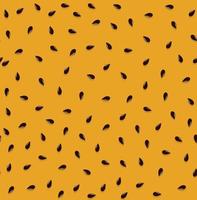 Sesame seeds on fresh yummy bread bun, seamless pattern. Repeating vector background.
