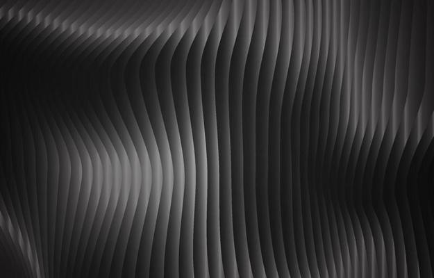 Black Abstract Metal Carbon Pattern