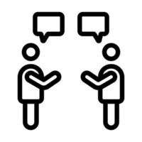 Communication Skills Icon Design vector