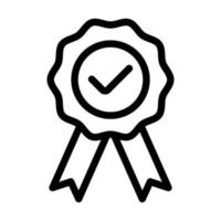 Reliability Icon Design vector