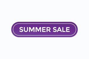 summer sale start doing button vectors.sign label speech bubble summer sale vector