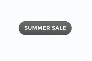 summer sale start doing button vectors.sign label speech bubble summer sale vector