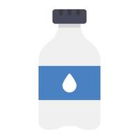 Icon of water bottle in editable design. vector