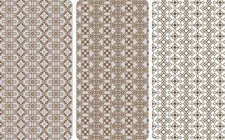 These are the Abstract arabesque seamless pattern vector