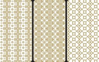 These are the Abstract arabesque seamless pattern vector