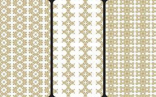 These are the Abstract arabesque seamless pattern vector