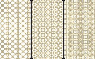 These are the Abstract arabesque seamless pattern vector