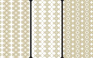 These are the Abstract arabesque seamless pattern vector