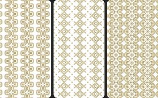 These are the Abstract arabesque seamless pattern vector