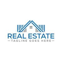 Real Estate logo design with vector format.