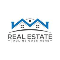 Real Estate logo design with vector format.