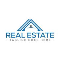 Real Estate logo design with vector format.