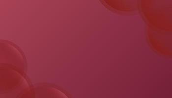 Simple Red Abstract Banner Background vector