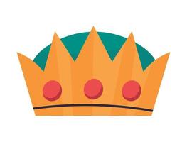 crown with gems vector