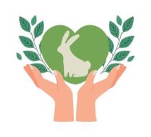 cruelty free badge vector