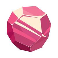 shiny gemstone icon vector