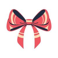 decorative gift bow vector