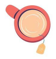 tea cup icon vector