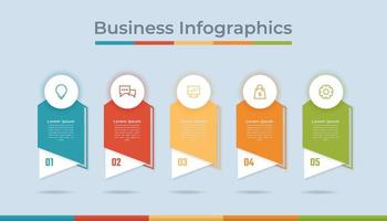 Timeline Infographics Business Data Visualization Process Chart. Abstract Diagram Graph with Steps, Options vector