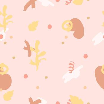 Delicate abstrction pattern vector