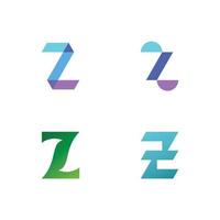 Letter Z logo vector template. Creative Z Letter initial logo design