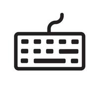 Keyboard Hardware Icon vector