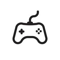 icono de joystick de gamepad vector