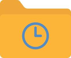 folder time date vector