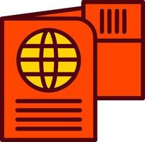 Passport Vector Icon