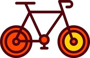 icono de vector de bicicleta