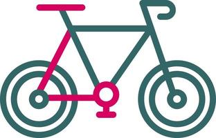 icono de vector de bicicleta