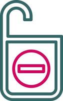 Do Not Disturb  Vector Icon