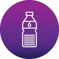 Water Bottle Vector Icon