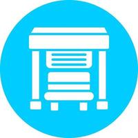 Bus Stop Vector Icon