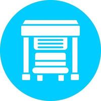 Bus Stop Vector Icon