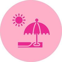 Beach Vector Icon