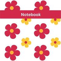 diseño de cuaderno colorido vector