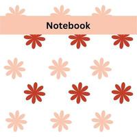 Colorful Notebook design vector