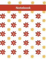 Colorful Notebook design vector