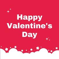 Happy valentine's day vector