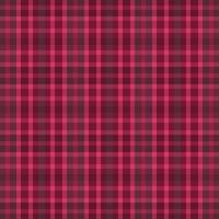 Tartan plaid pattern with dark color. vector