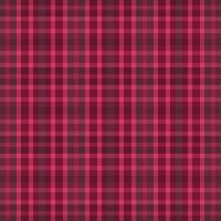 Tartan plaid pattern with dark color. vector