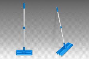 Mop or swab household cleaning equipment, vector