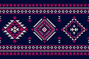 Carpet ethnic tribal pattern art. Geometric ethnic seamless pattern in tribal. Mexican style. vector