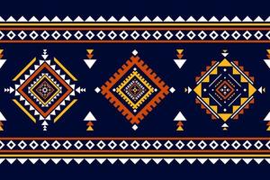 Carpet ethnic tribal pattern art. Geometric ethnic seamless pattern in tribal. Mexican style. vector